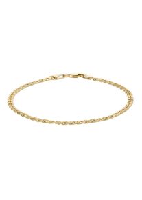 Firetti Damen Armkette "Schmuck Geschenk Gold 375 Armschmuck Armband Goldarmband Panzerkette", 19, Gelbgold 375, gold, Gelbgold 375, Armbänder
