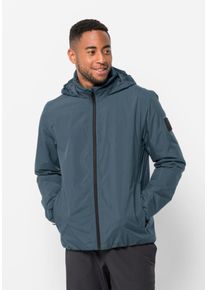 Jack Wolfskin Herren Outdoorjacke "TEXTOR JKT M", blau, Gr. XL, OBERSTOFF 100% POLYAMID, FUTTER 100% POLYESTER FÜLLUNG 100% POLYESTER, Jacken