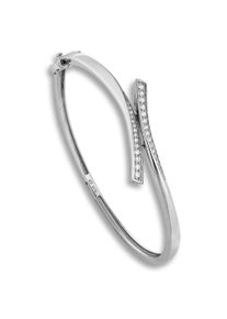 ONE ELEMENT Damen Silberarmband "Zirkonia Armreif aus 925 Silber", Silber 925 (Sterlingsilber), silber, Silber 925 (Sterlingsilber), Armbänder, Damen