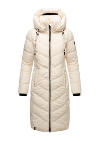 Navahoo Damen Steppmantel "Sahnekatzii XIV", beige, modisch, Gr. XL, Oberstoff: 100% Polyester, Futter: 100% Polyester, Wattierung: 100% Polyester,