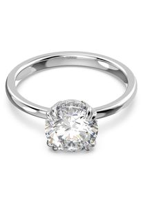 Swarovski Damen Fingerring "Stilla Round Cocktailring, 5642617, /-19, /-21, /-23, 5638530", 60, Metall, silber, Metall, Fingerringe, mit Swarovski