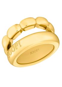 JOOP! JOOP Damen Fingerring "2035880/-81/-82/-83", 58, Edelstahl, gold, Edelstahl, Fingerringe