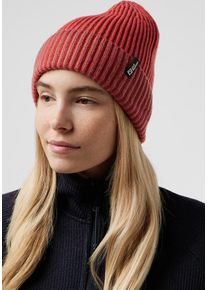 Jack Wolfskin Damen Beanie "VYBRANT BEANIE", rot, Gr. L, Hauptmaterial: 100% Polyester (recycled); Kontrast: 100% Polyester (recycled), Mützen
