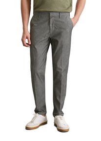 Marc O'Polo MARC O'POLO Herren Chinohose "aus leichtem Bio-Baumwoll-Chambray"multi, silber grau melange, Gr. 31, unifarben, Obermaterial: 99% Baumwolle, 1%
