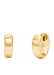 Michael Kors Ohrringe - 14K Gold-Plated Sterling Silver Huggie Earrings - Gr. unisize - in Gold - für Damen