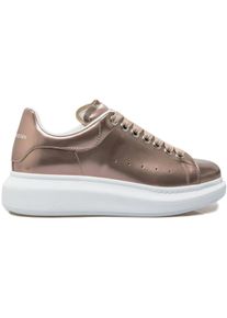 Alexander McQueen Low-Top Sneaker - Larry Techy Oversized Lace-up Sneakers - Gr. 36 (EU) - in Beige - für Damen