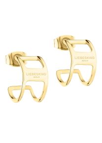Liebeskind Berlin Ohrringe - Edelstahl Ohrringe - Gr. unisize - in Gold - für Damen