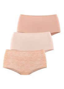 Lascana Taillenslip 'aus hochwertiger Modal-Qualität' mehrfarbig Gr. 32/34 für Damen. Körpernah. Nachhaltig.