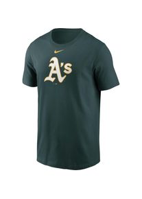 Nike Mlb Oakland Athletics T-Shirt Herren - grün - Gr. S - Baumwolle