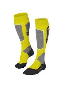 Falke Sk 4 Socken Damen - gelb - Gr. 35-36 - Polypropylen/Merinowolle/Polyacryl