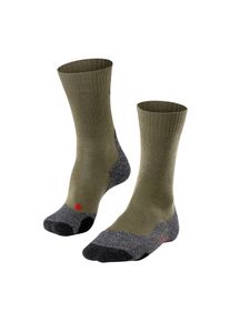 Falke tk2 Explore Socken Herren - oliv - Gr. 46-48 - Polypropylen/Polyacryl/Wolle