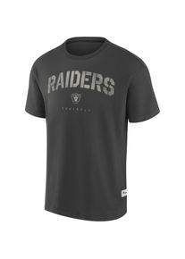 Fanatics Las Vegas Raiders T-Shirt Herren - grau - Gr. M - Baumwolle