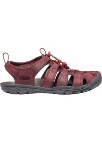 Keen Clearwater Cnx Leather Outdoorsandalen Damen - rot - Gr. 40