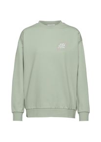 Kleinigkeit Enjoy The Flowers Swädder Sweatshirt Damen - grün - Gr. S - Baumwolle