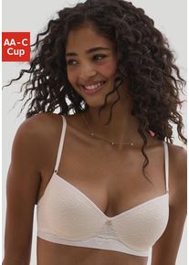 Lascana Push-up-BH beige Gr. 70C. Mit Bügel