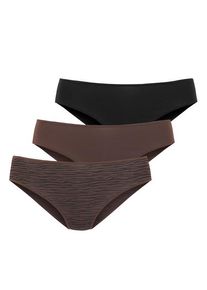 Lascana Jazz-Pants Slips 'aus hochwertiger Modal-Qualität' mehrfarbig Gr. 32/34 für Damen. Körpernah. Nachhaltig.