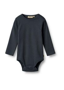 Wheat Rib Body L/S Spencer Alltagsunterwäsche Kinder (Gr 68 |blau)