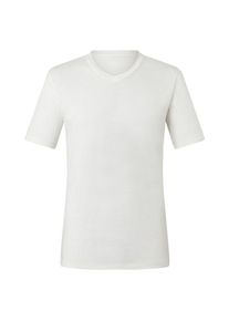 Kurzarm Unterhemde super.natural Sierra 140 V Neck Herren (Gr XXL |weiß)