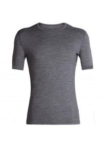 Icebreaker 200 Oasis S/S Crewe Merinounterwäsche Men (Größe XXL |grau)