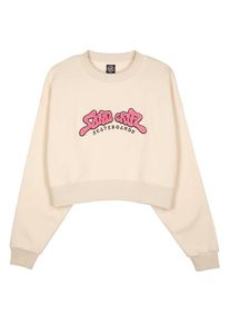 Santa Cruz Winkowski 8Baller Strip Crew Pullover Damen (Gr 6 |beige/weiß)