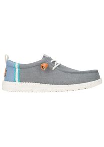 Sneaker HeyDude Wally Summer Linen Herren (Gr 45 |grau)