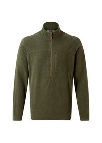 Fleecepullover Sherpa Rolpa Eco Zip Tee Herren (Gr M |oliv)