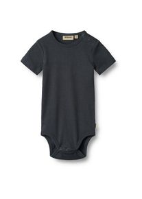Wheat Rib Body S/S Timo Alltagsunterwäsche Kinder (Gr 74 |grau)