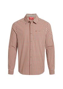Craghoppers NosiLife Nuoro Check Long Sleeved Shirt Hemd Men (Gr S |braun)