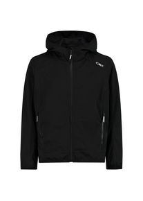 CMP Jacket Fix Hood Softshelljacke Kinder Wandern (Gr 140 |schwarz)