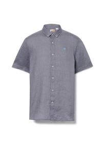 Timberland Mill Brook Linen Short Sleeve Shirt Hemd Men (Gr S |grau)