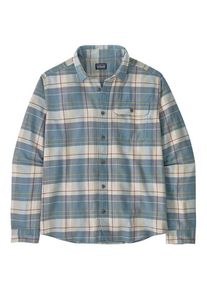 Hemd Patagonia L/S LW Fjord Flannel Shirt Herren (Gr XXL |grau)