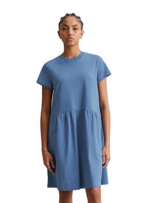 Marc O'Polo Damen Sommerkleidcerulean blau, casual, Gr. XS, MARC O'POLO DENIM, Jersey, Obermaterial: 100% Baumwolle, Kleider