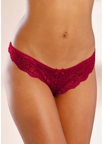 Lascana String rot Gr. 32/34 für Damen. Körpernah