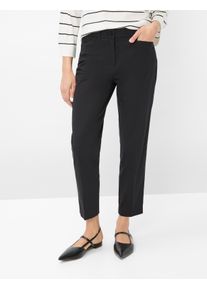 Brax Damen Chino Style MARA S BLACK, schwarz, Gr. 38