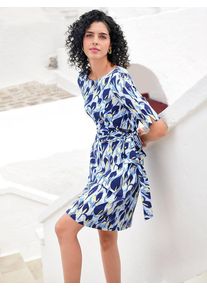 Peter Hahn - Jersey-Kleid zum Schlupfen, blau, Gr. 36 / S