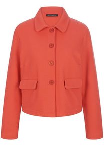 Peter Hahn Betty Barclay - Jerseyjacke, orange, Gr. 40 / M - Baumwolle