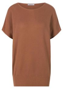 Peter Hahn - Rundhals-Pullover aus 100% SUPIMA®-Baumwolle, braun, Gr. 36 / S - Baumwolle