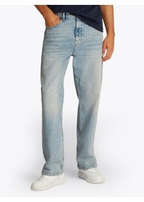Tommy Jeans Herren Regular-fit-Jeans "Otis Regular Straight"denim ultra light, casual, Gr. 38, Denim/Jeans, Obermaterial: 99% Baumwolle, 1% Elasthan,