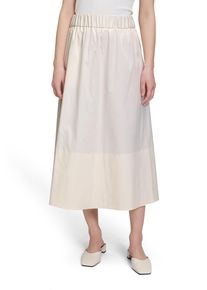 Vera Mont Damen Maxirock "Vera Mont Baumwollrock mit Gummizug"bright gardenia, modisch, Gr. 40, Obermaterial: 75% Baumwolle, 22% Polyamid, 3%