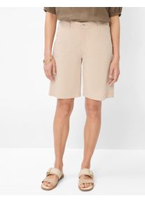 Brax Damen Bermuda Style MAINE B ALMOND, Beige, Gr. 40