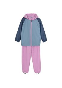 Color Kids Rain Set Colorblock 3 Colors Overall Kinder (Größe 92 |rosa |wasserdicht)