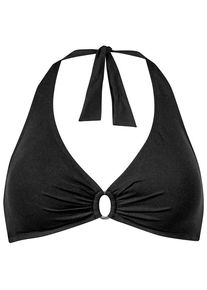 Lidea The Core Bikini Top Neck Halter Bikini-Top Damen (Gr 44 - Cup: C |schwarz)