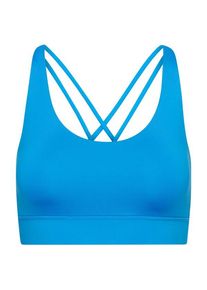Hey Honey Criss-Cross Bra Sport-BH Damen Yoga (Gr XS |blau)