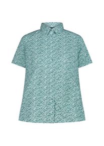 Bluse CMP Shortsleeve Shirt with Pattern Damen (Gr 48 |türkis)