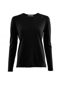 Aclima Lightwool Undershirt Long Merinounterwäsche Damen (Gr XXL |schwarz)