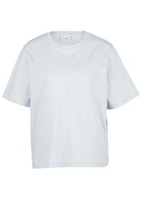 T-Shirt DEDICATED T-Shirt Vadstena Hemp Damen (Gr S |weiß/grau)