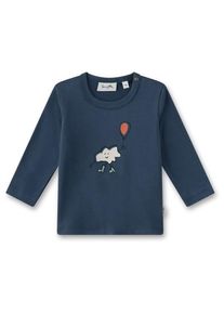 Sanetta Baby Shirt Pure LT 1 Longsleeve Kinder (Gr 80 |blau)
