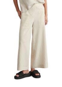 Marc O'Polo MARC O'POLO Damen Culottesilky stone, casual, Gr. 32, Web, Obermaterial: 90% Lyocell, 10% Leinen, Hosen