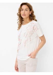 Brax Damen Shirt Style CAELEN offwhite, cremeweiß, Gr. 42