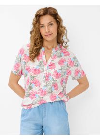 Brax Damen Shirt Style CAELEN offwhite, cremeweiß, Gr. 46